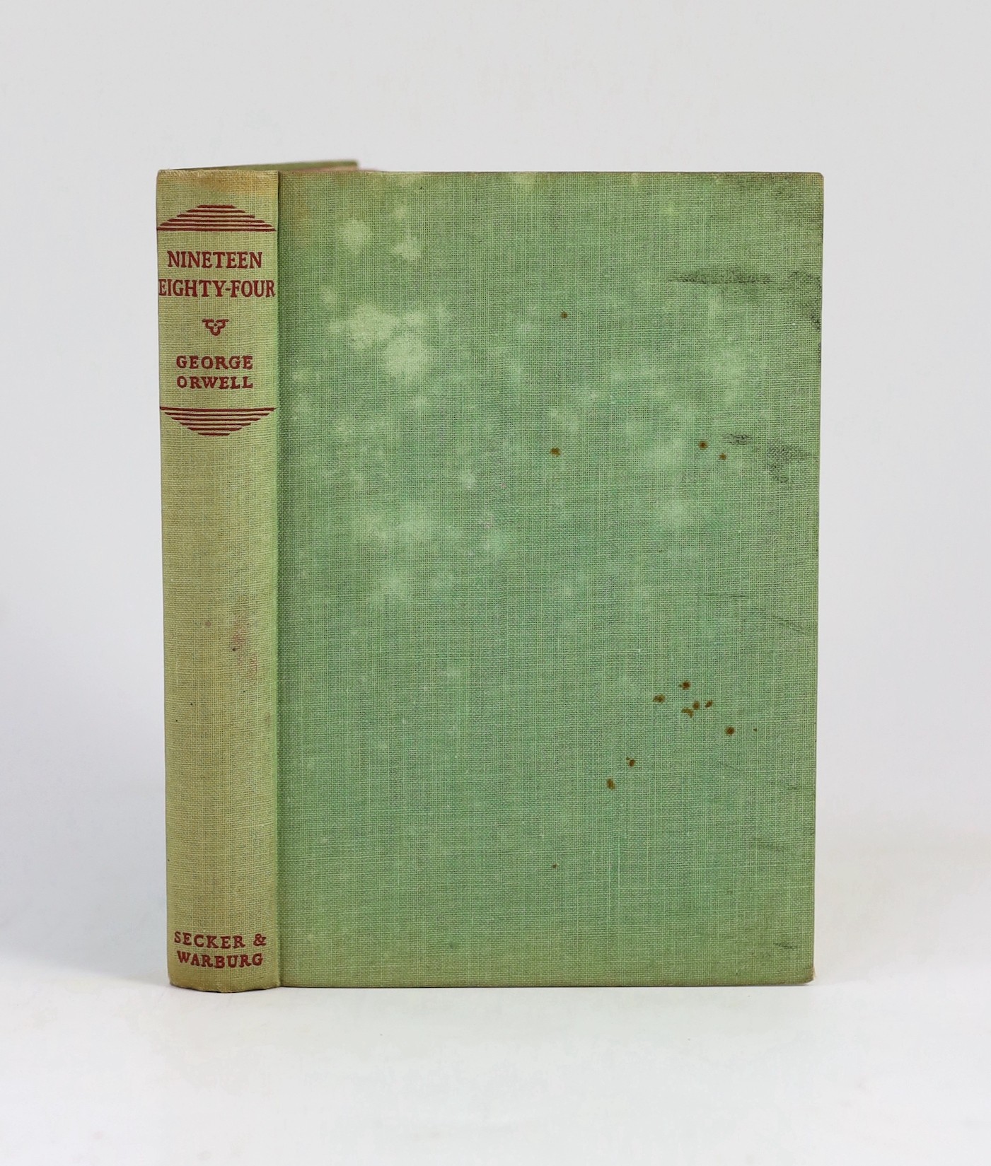 Orwell, George - Nineteen Eighty-Four, 1st edition, 8vo, original green cloth, Secker & Warburg, London, 1949